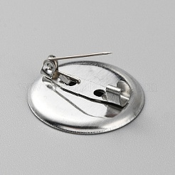Iron Brooch Base Settings&nbsp;IFIN-WH0085-15C