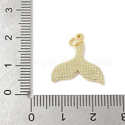 Brass Pave Natural White Shell Pendants&nbsp;X-KK-S522-05G-G