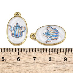 Printed 304 Stainless Steel Enamel Pendants&nbsp;SA-CBA1ED9-22G-04