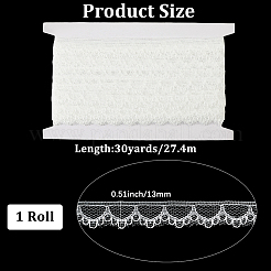 Polyester Lace Triming Ribbons&nbsp;OCOR-WH20050-028E