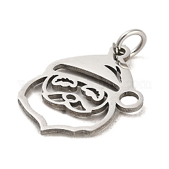 Non-Tarnish Christmas 304 Stainless Steel Pendants&nbsp;STAS-K265-10P