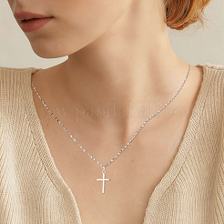 2Pcs 2 Colors 925 Sterling Silver Pendants&nbsp;STER-DC0002-04