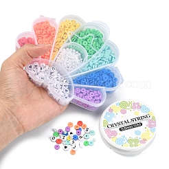 DIY Heishi Surfer Bracelet Making Kit&nbsp;DIY-YW0006-03