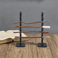 6-Tier Wood Magic Wand Display Tower Racks&nbsp;ODIS-WH0030-324