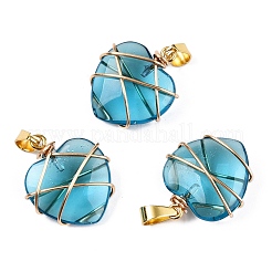 Lampwork Pendants&nbsp;GLAA-T023-05C