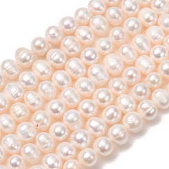 Natural Cultured Freshwater Pearl Beads Strands&nbsp;PA-CBABE82-15D