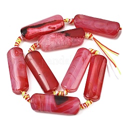 Natural Yellow Agate Beads Strands&nbsp;G-H342-B05-01