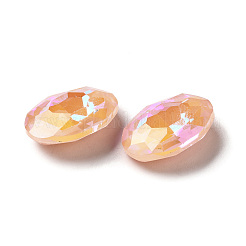 Mocha Fluorescent Style Glass Rhinestone Cabochons&nbsp;GGLA-M005-01B-362MK