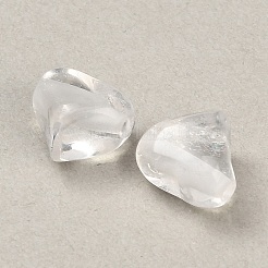 天然石クオーツクリスタルビーズ  水晶  ハート  9~10x10~10.5x7~8mm  穴：1.4mm&nbsp;GG-CBA4A3B-C36-02