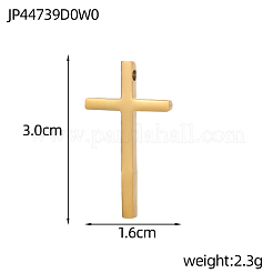 304 Stainless Steel Pendants&nbsp;STAS-OY005-75G