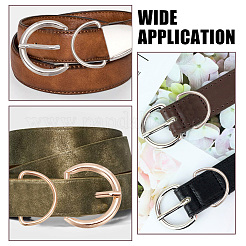 6 Sets 3 Colors Belt Alloy Buckle Sets&nbsp;FIND-WR0011-11