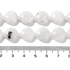 Natural Rainbow Moonstone Beads Strands&nbsp;G-NH0004-023