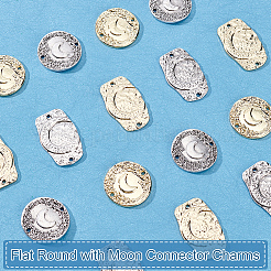 28Pcs 4 Styles Alloy Connector Charms&nbsp;FIND-AR0001-99