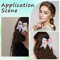 Alloy Hair Bands&nbsp;OHAR-GF0001-43