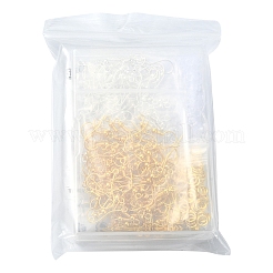 200Pcs 2 Color Brass Earring Hooks&nbsp;KK-YW0002-30