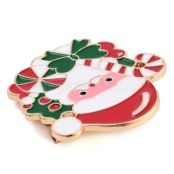Christmas Theme Alloy Enamel Brooches&nbsp;JEWB-S022-03D