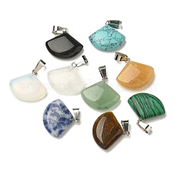 Natural & Synthetic Mixed Gemstone Pendants&nbsp;G-Z067-05P-01