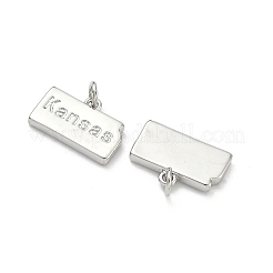 Brass Pendants&nbsp;KK-D229-22O-P