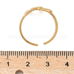 304 Stainless Steel Cuff Rings&nbsp;RJEW-P150-10G