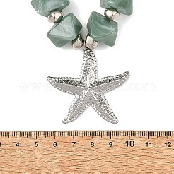 Ocean 304 Stainless Steel Starfish Pendant Necklaces&nbsp;NJEW-JN06477