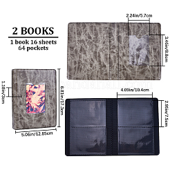 4 Inch PU Leather Photo Album&nbsp;AJEW-WH0248-396A