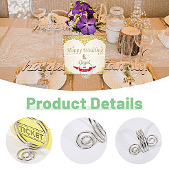 Iron Name Card Holder&nbsp;IFIN-WH0086-20P