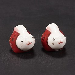 Handmade Porcelain Beads&nbsp;PORC-D018-02B