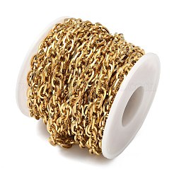 Ion Plating(IP) 304 Stainless Steel Rope Chains&nbsp;CHS-H025-16G-02