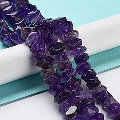 Natural Amethyst Beads Strands&nbsp;G-D091-A10