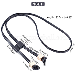 PU Leather Chain Bag Strap&nbsp;FIND-WH0093-16A