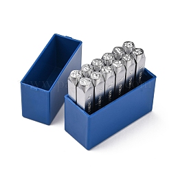 Iron Metal Stamps&nbsp;AJEW-L060-03H