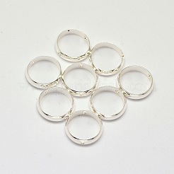 Ring Brass Bead Frames&nbsp;KK-L137-09-NR-10mm