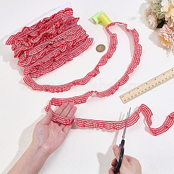 20 Yards Polyester Lace Ribbons&nbsp;DIY-PH0031-86D