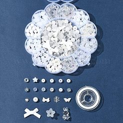 DIY Acrylic & ABS Plastic Beads Bracelets Jewelry Making Kits&nbsp;DIY-FS0007-27