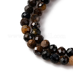 Natural Tiger Eye Bead Strands&nbsp;G-L629-B02-3mm