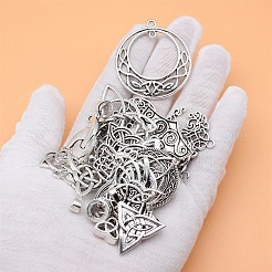30Pcs Tibetan Style Alloy Pendants&nbsp;PW-WGCBDA4-01