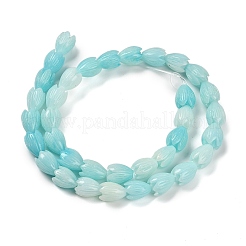 Synthetic Shell Dyed Carved Beads Strands&nbsp;SHEL-K007-08B-02