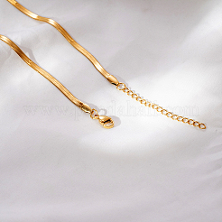 304 Stainless Steel Y-Shaped Snake Chain Lariat Necklaces for Women&nbsp;FZ8531