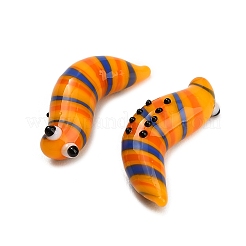 Handmade Lampwork Worm Figurines&nbsp;LA-CBA77D3-01C