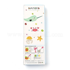 Christmas Theme DIY Diamond Painting Stickers Kits For Kids&nbsp;DIY-H123-01