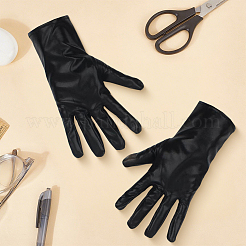 Women's Shiny PU Leather Gloves&nbsp;AJEW-CL0003-04B