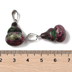 Dyed Natural Marble Pendants&nbsp;G-B127-03P-11