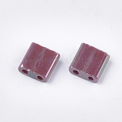 2-Hole Opaque Glass Seed Beads&nbsp;SEED-S023-28C-04