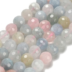 Natural Morganite Beads Strands&nbsp;G-H329-F01-8mm
