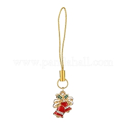 8Pcs Alloy Enamel Mobile Straps&nbsp;HJEW-JM04011