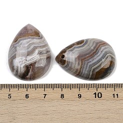 Natural Amethyst Lace Agate Pendants&nbsp;G-A244-12B