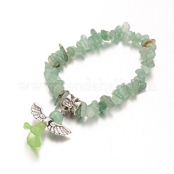 Natural Mixed Stone Kids Bracelets for Children's Day&nbsp;X-BJEW-JB02062