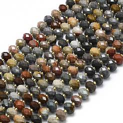 Natural Ocean Jasper Beads Strands&nbsp;G-P573-A25-01
