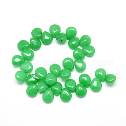 Natural White Jade Pendant Beads Strands&nbsp;G-T005-11
