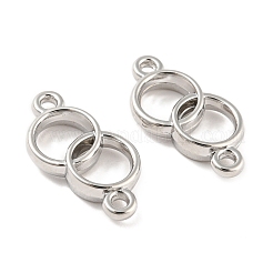 Rack Plating Alloy Connector Charms&nbsp;PALLOY-D023-34P